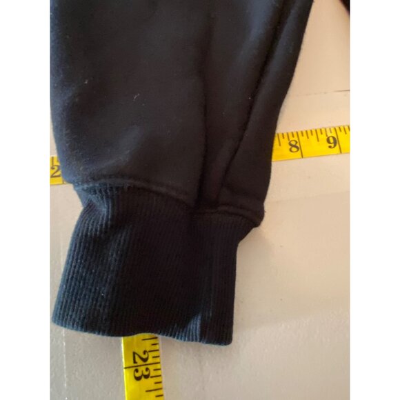 H&M Oversized Fit Black Sweatshirt With Graphic Print Medium - Picture 8 of 8